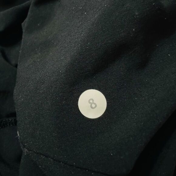 Lululemon Astro Baggy Capri Pants Size 8 Black Yoga Lounge Cropped Pants - Picture 8 of 10